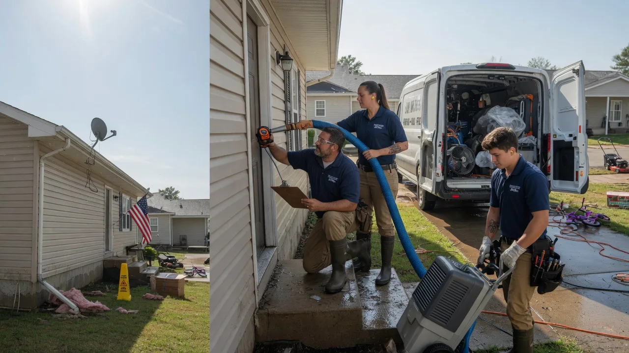 Ceiling Water Damage Restoration in Pillager, MN near me